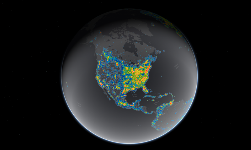light pollution