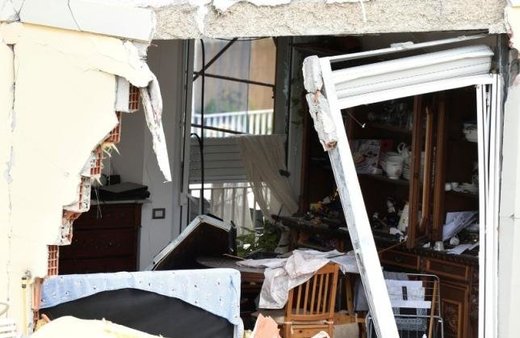 Milan building explosion
