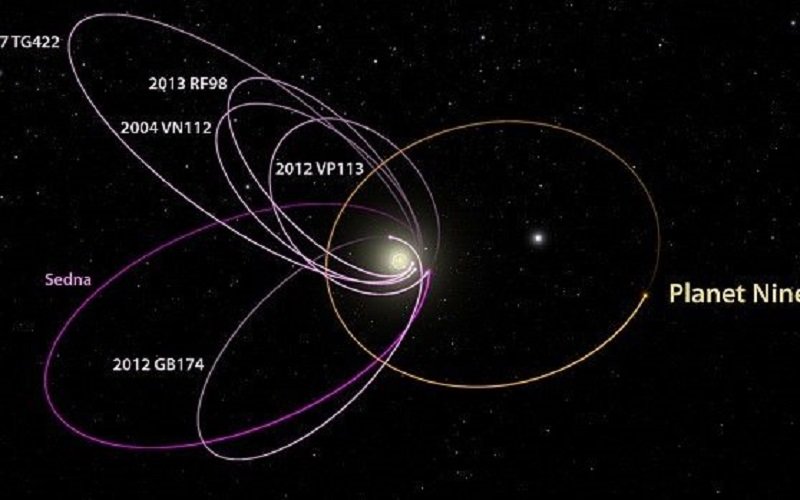 Planet Nine's Orbit