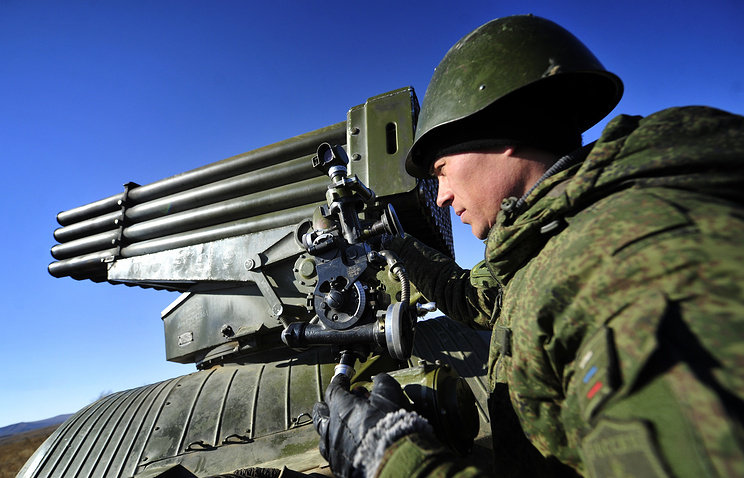 Russian troops