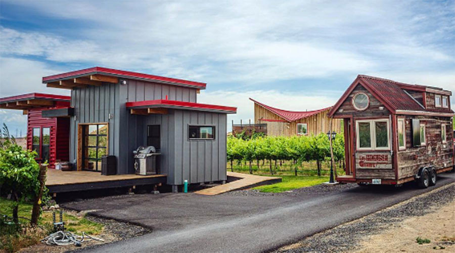 Click to enlarge Spur, Texas' Tiny House community