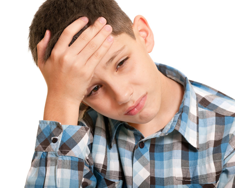 boy headache