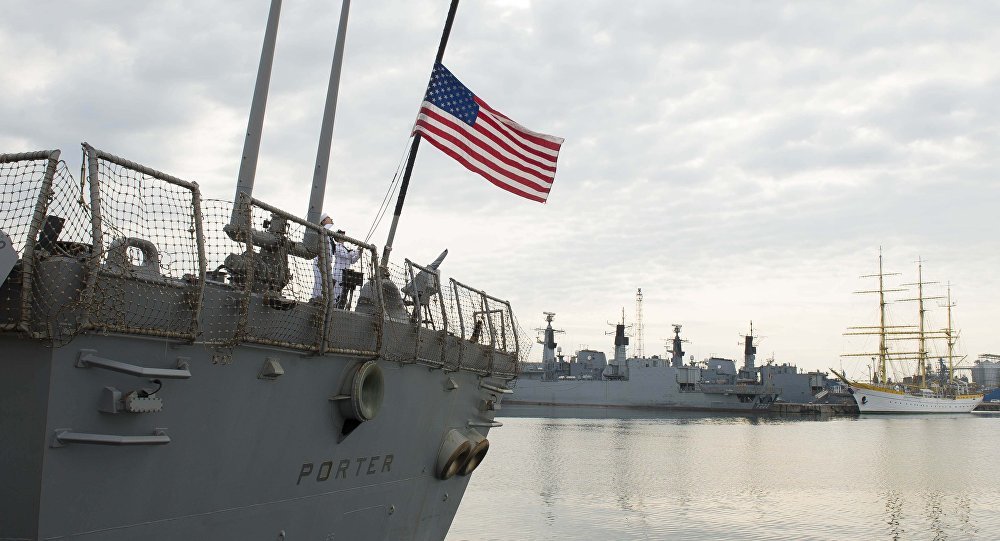 US Navy destroyer Porter