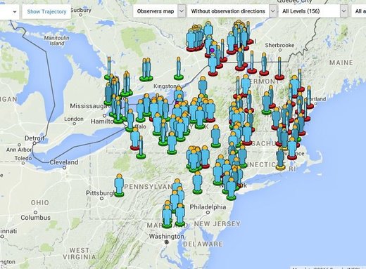 meteor fireball AMS event 2083-2016