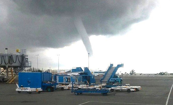 Click to enlarge Waterspout