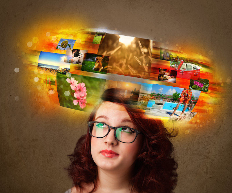 Click to enlarge woman memory