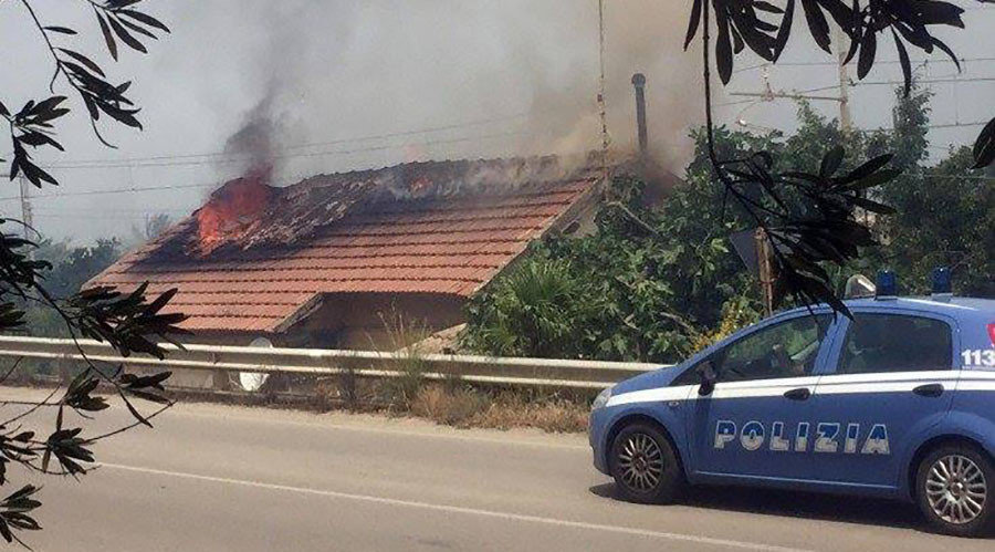 Sicily, Italy wildfires
