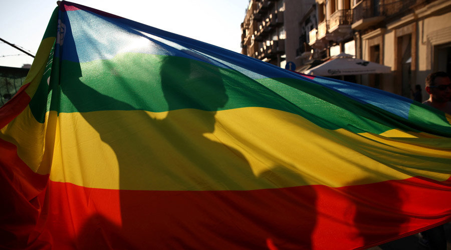 Click to enlarge gay pride flag