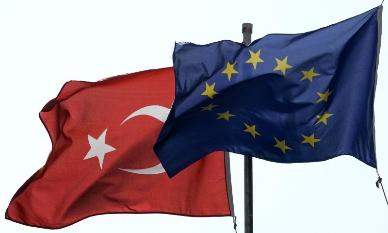 Turkey EU visas flags