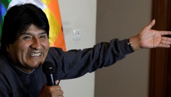 Click to enlarge evo morales