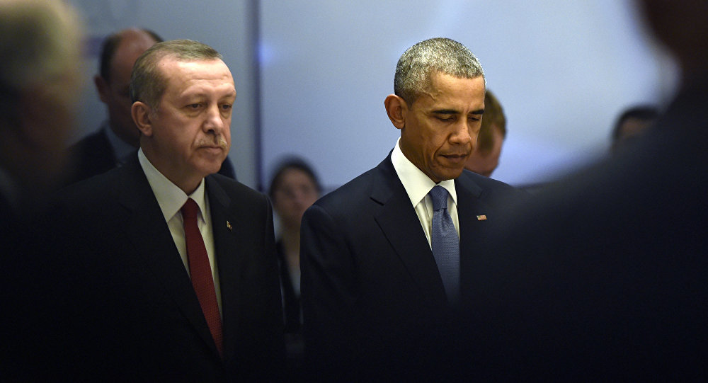 Recep Tayyip Erdogan and Barrack Obama
