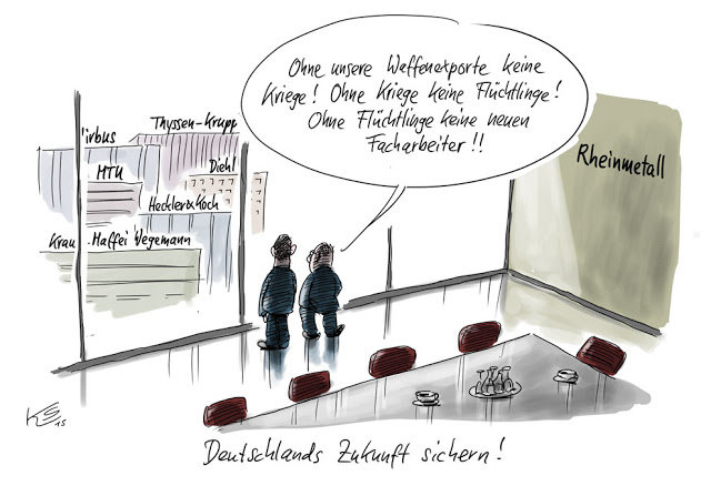 refugee cartoon