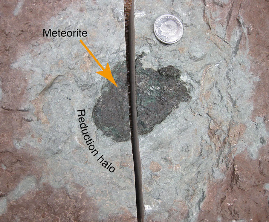 Click to enlarge small meteorite