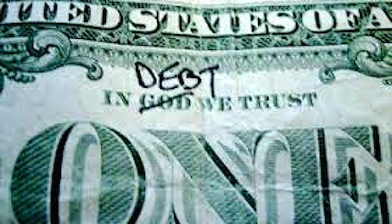 Click to enlarge in debt we trust