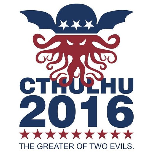 Click to enlarge cthulhu for president 2016