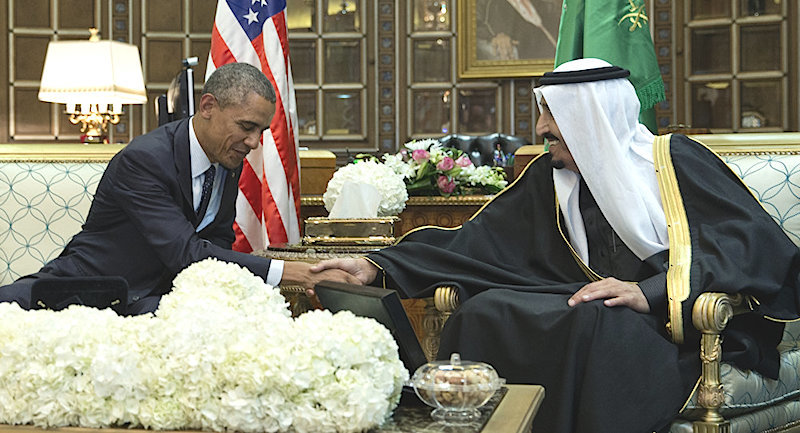 Obama and sheik somebody
