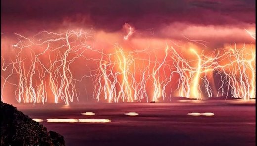 Greece lightning 2015