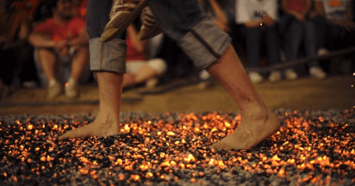 Click to enlarge firewalking