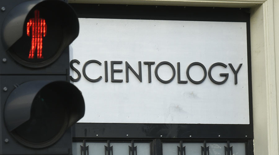Click to enlarge Scientology sign