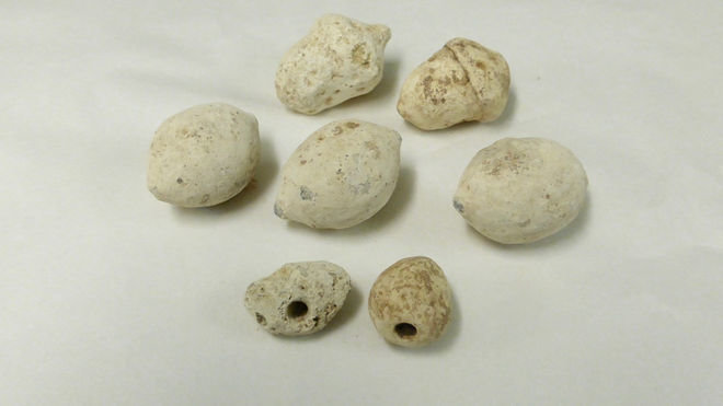 Click to enlarge Whistling stone bullets