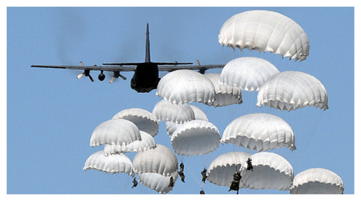 Click to enlarge Paratroopers