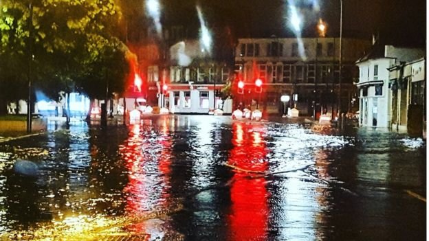 The London Fire Brigade dealt with 300 calls overnight