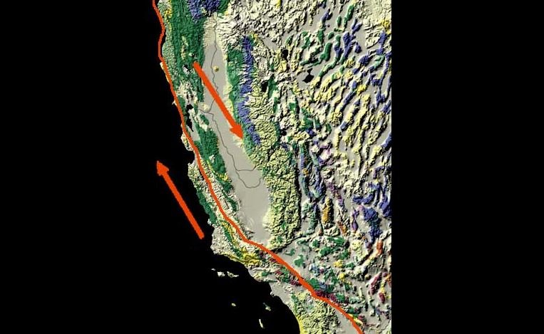 Click to enlarge san andreas fault