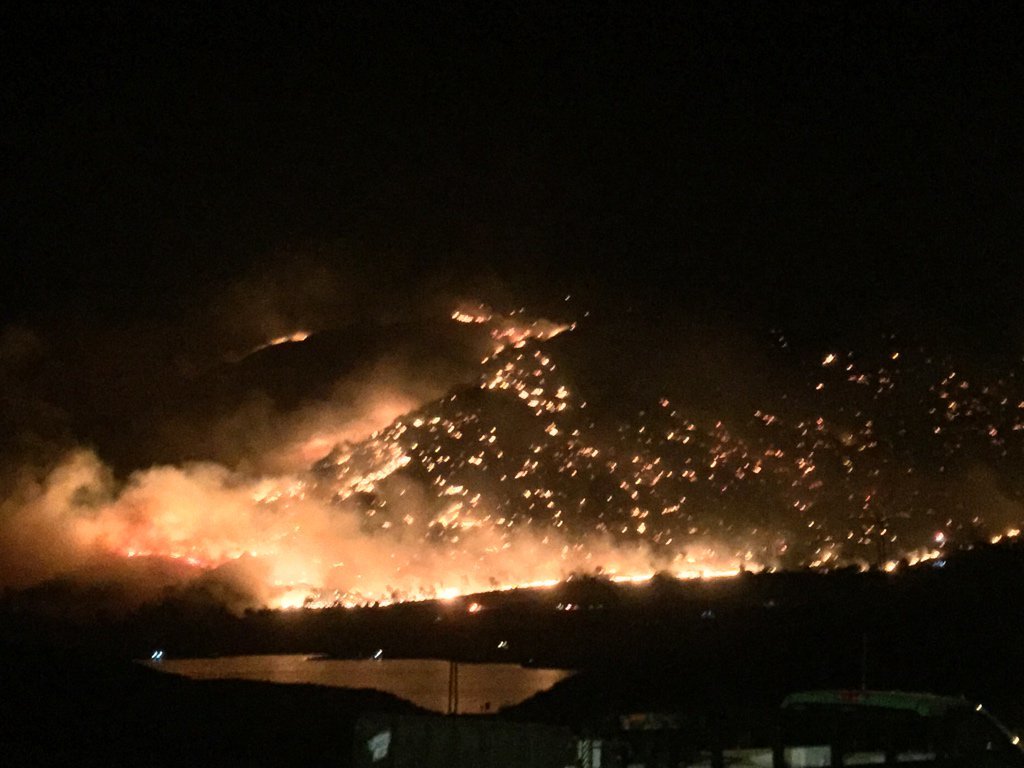 erskine fire kern county CA