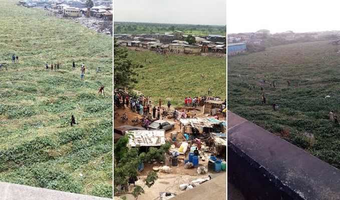 Ogun river in Nigeria disappears