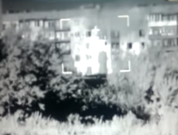 Click to enlarge UAF bombards Pervomaisk, 2014
