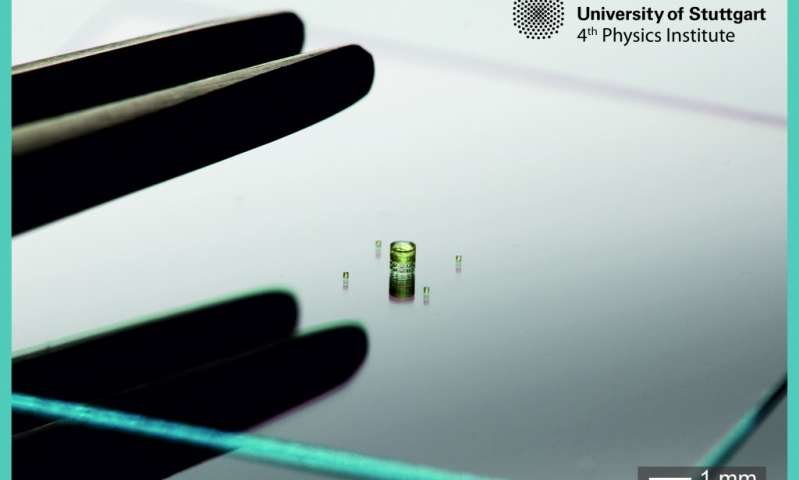 Click to enlarge multi-lens system, 3D printed micro-camera