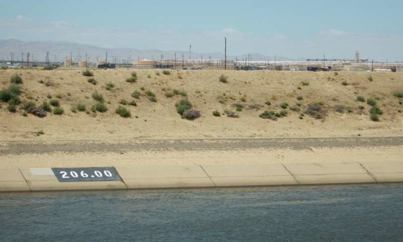 Click to enlarge California aqueduct