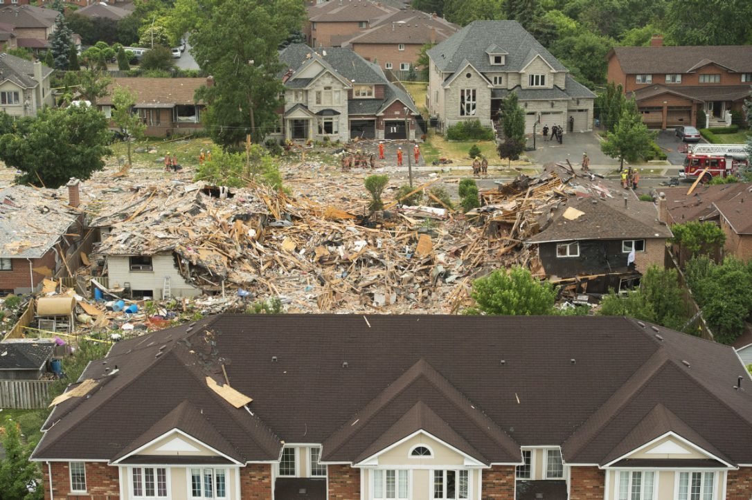 Ontario county house explosion