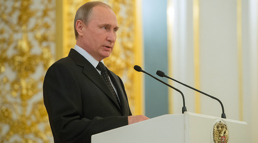 Russian President Vladimir Putin