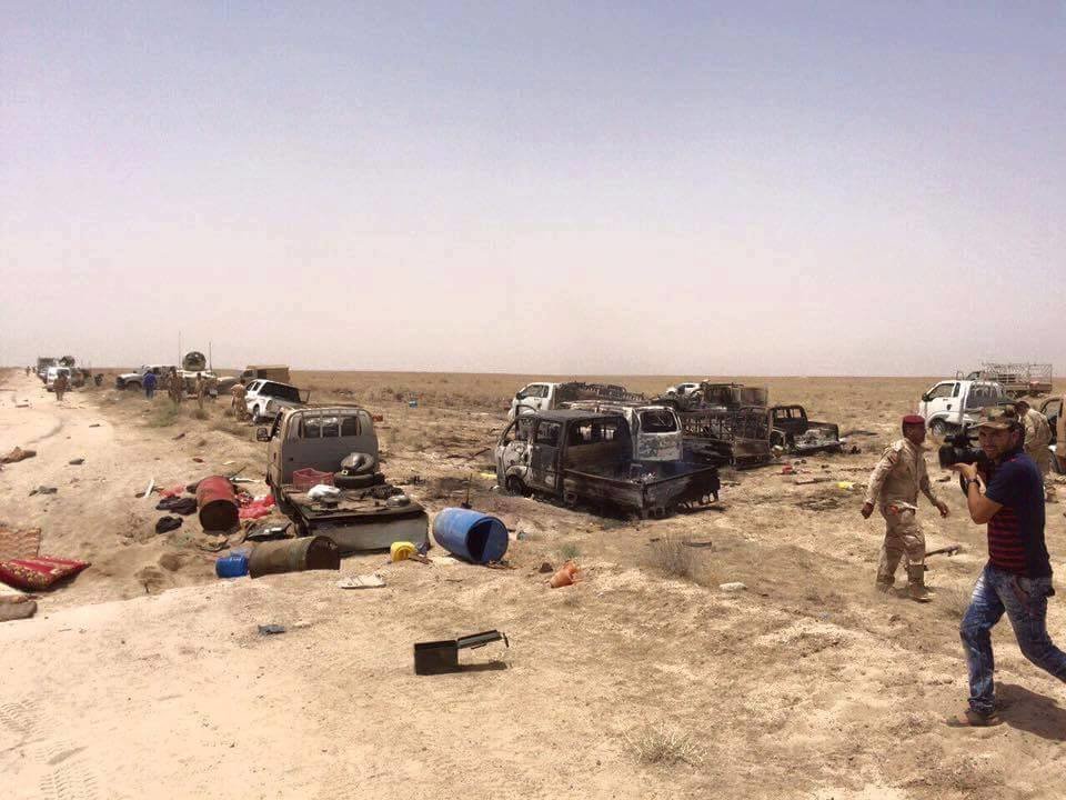 Iraqi forces army ISIS Fallujah