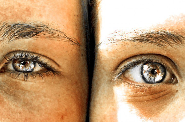 two eyes