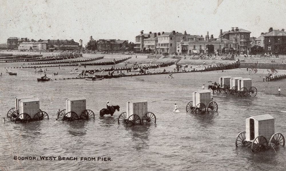 bathing machines