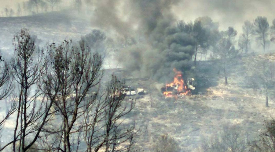 Southern Spain wildfires