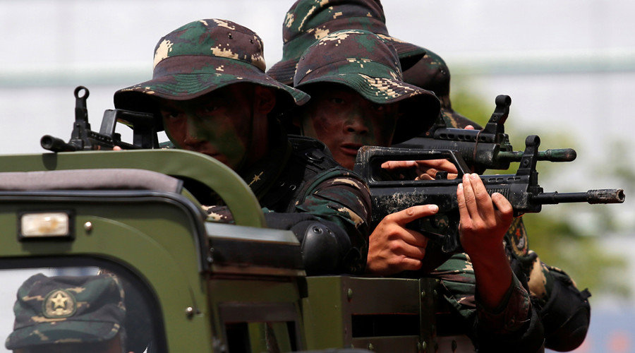 chinese soldiers