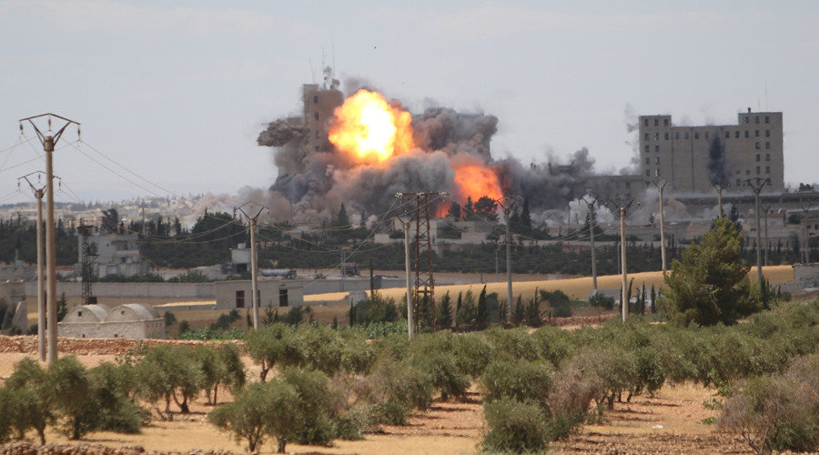 Click to enlarge syria airstrikes