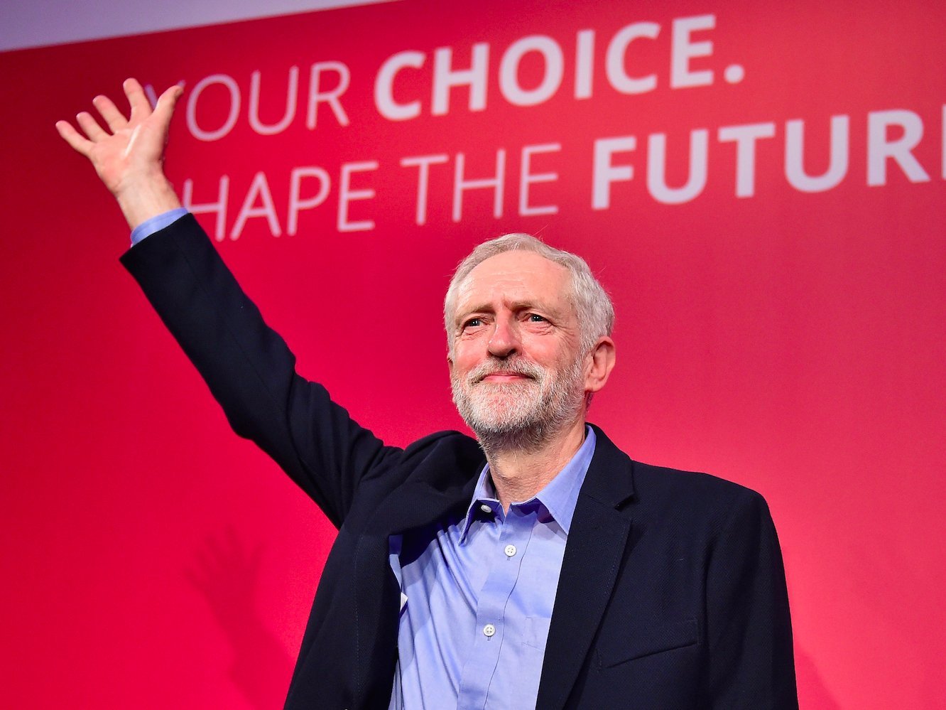 Click to enlarge Jeremy Corbyn