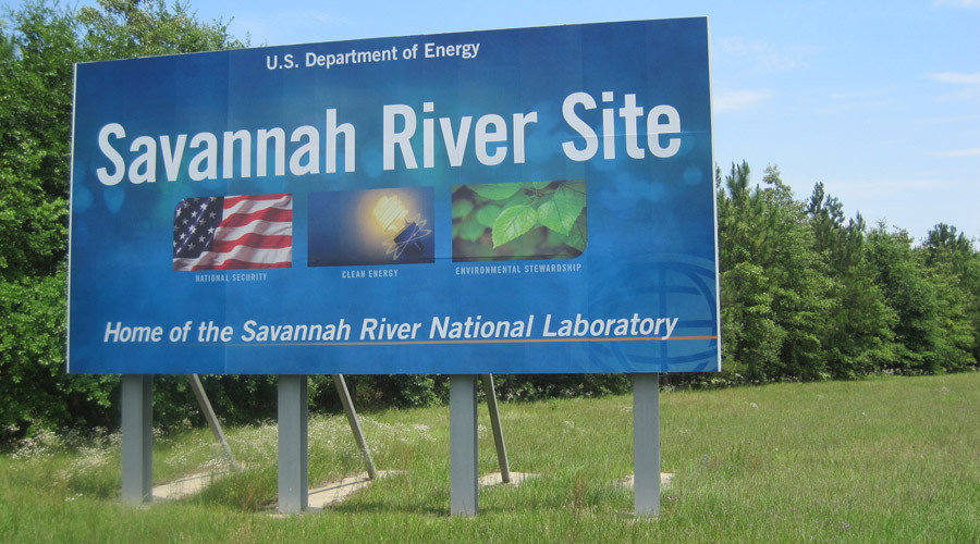 Click to enlarge Savannah River Site in South Carolina