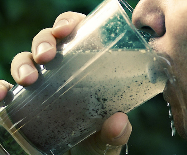 contaminated water