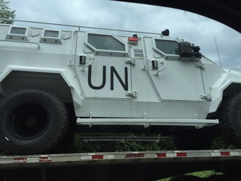 UN Vehicle