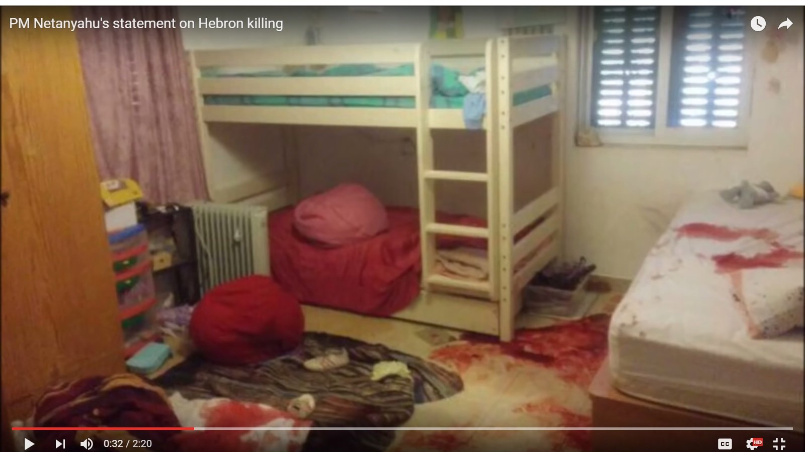 Click to enlarge Room of Hebron killing
