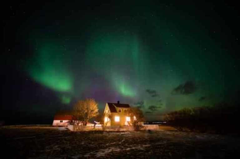 aurora borealis over Norway