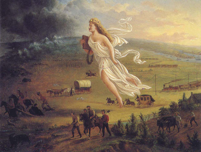 Click to enlarge American Progress painting