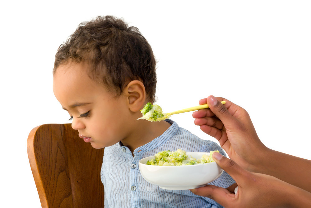 feeding child