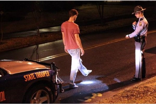 DUI stop