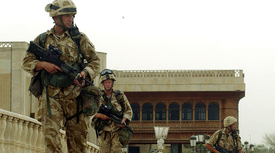 British soldiers